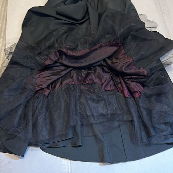 Vintage Dave and Johny halter sequined top with satin A-line skirt size 11/12 - Picture 12 of 12